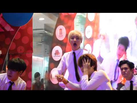 150815 Bullet Proof cover BTS - Intro + DOPE @ N Mark The Battle Stage 2015 Final