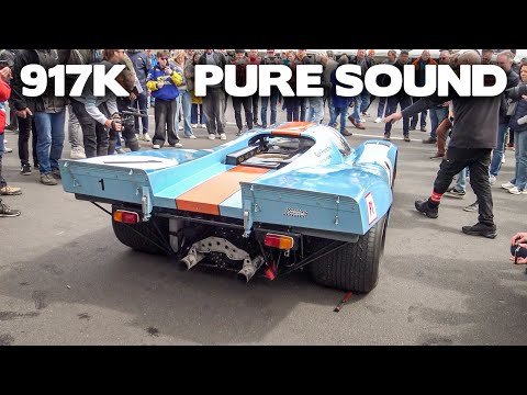 1970 Porsche 917K Pure Raw Sound! (flat- 12)