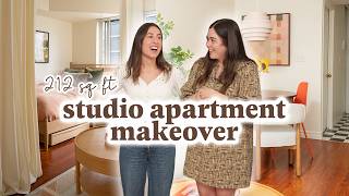 Scandi-style Studio Apartment Makeover With Pops Of Colour