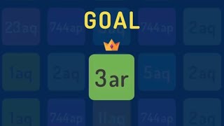 2248 puzzle: Goal is 3ar