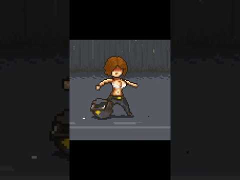 Dead Ahead Zombie @volt_jolt | Music by me #indiegame #pixelart #pixelgame #indiedev #pixelgirl