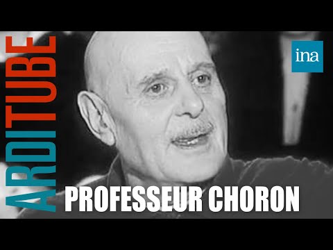 Professor Choron, his salacious anecdotes in front of Thierry Ardisson | INA ArdiTube