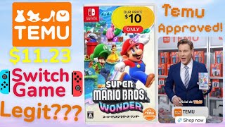 Temu Switch Game Legit