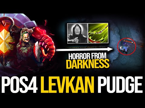THE HORROR FROM DARKNESS - LEVKAN Pudge Pos4 With 21 Kills 43 Flesh Heap | Pudge Official