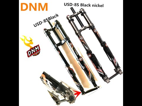 DNM USD  8 / Review / First Ride / Freeride / Aliexpress MTB Forks
