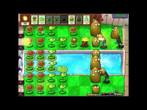 Plants Vs. Zombies - ZomBotany 2 (8 Slots) - Mini-Games - Pool - Day Pool - Kolam Renang Siang
