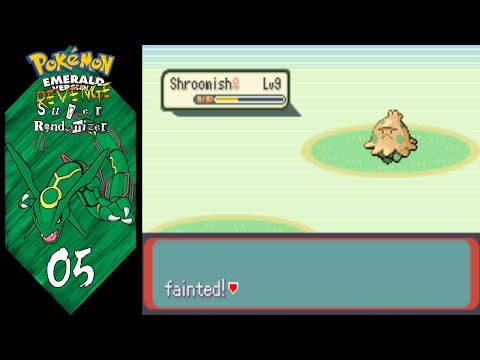 Pokemon: Emerald Super Randomizer Revengelocke EP05 - "Shroomish: Public Enemy #1"