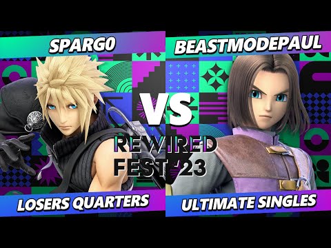 ReWired Fest 2023 Top 8 - Spargo (Cloud) Vs. BeastModePaul (Hero) Smash Ultimate - SSBU