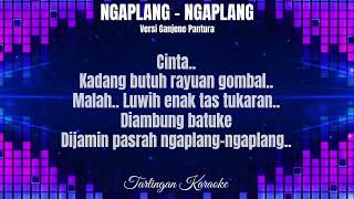 Download lagu NGAPLANG NGAPLANG KARAOKE CEWEK versi DEDE RISTY GANJENE PANTURA mp3