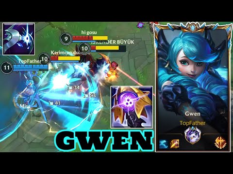 Wild Rift Gwen - New Champion Gwen Gameplay Rank Challenger