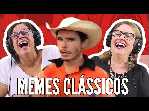 IDOSOS REAGEM A MEMES ANTIGOS