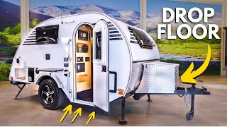 Micro Camper Drop Floor Provides Standing Height...Fits in Garage!
