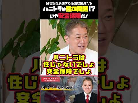 現代経済学科 ハニトラは性の問題じゃない！安全保障だ！ 謎理論を展開する売国奴議員たち #小野寺まさる #平井宏治 #スパイ防止法 #ハニトラ #福島瑞穂