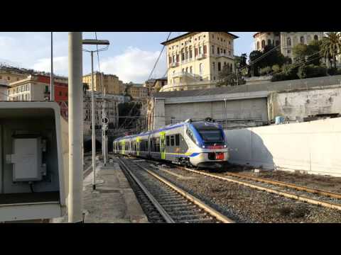 Transito di un Etr 425 Jazz a Genova Brignole
