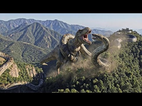 T-rex vs Titanoboa – The Deadliest Battle in Ancient History.