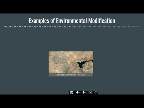 Human Adaptation and Environmental Modification