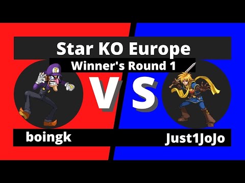 boingk (Waluigi, Falco) vs. Just1JoJo (Isaac) - Winner's Round 1 - Star KO EU