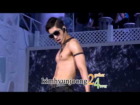 110707 KimHyunJoong fancam-Mnet 20's choice