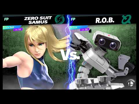 Super Smash Bros Ultimate Amiibo Fights – Request #19581 Zero Suit vs ROB
