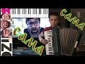 DZIDZIO пианино и аккордеон Сама-сама Roland 