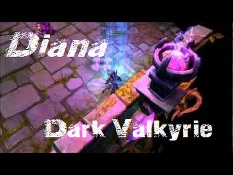 LoL | Diana Dark Valkyrie Skin  [Full HD]