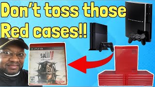 Don't toss those PlayStation  Red Cases