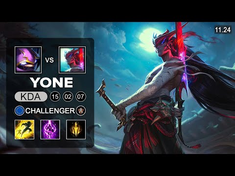 Yone Top vs Kennen - EUW Challenger - PreSeason 12 Patch 11.24
