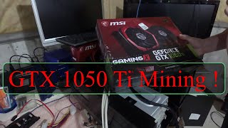 Bitcoin Mining-Rechner GTX 1050 TI