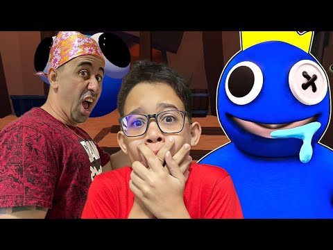 O MONSTRO AZUL BABÃO ATACOU NOVAMENTE (Roblox)