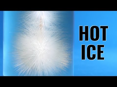 How to make HOT ICE at home ?