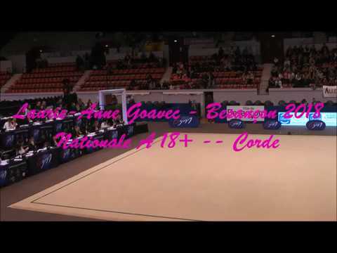 FRANCE GR 2018 Laurie-Anne GOAVEC Corde