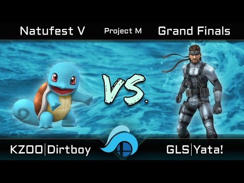 Natufest V Project M Grand Finals - Kzoo | Dirtboy (Squirtle) vs. GLS | Yata! (Snake)
