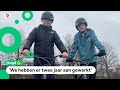 Het jaar dat... Marijn en Wessel een pumptrackbaan kregen