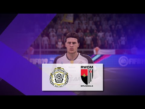 FIFA 19 Proximus ePro League / Lokeren - FC Bruges / Matchday 06 (FR)