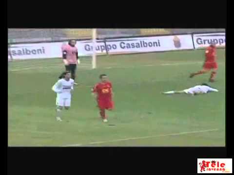 Lega Pro 2009/10 18 Ravenna - Portogruaro 1-1.mp4