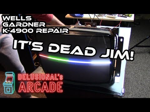 Fixing a Dead WG K4900 Arcade Monitor