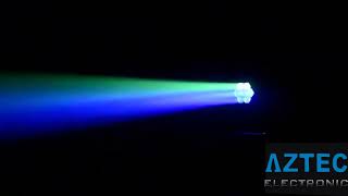 AZTEC MOVING HEAD MINI B EYE 7X15W Product Video