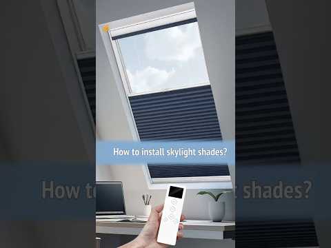 Skylight Shades: This Is How You Install Them