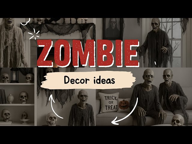 Vídeo relacionado con VireEyU Decoración de Halloween: Set de 9 Adhesivos de Ventana Terroríficos con Grandes Huellas de Manos Sangrientas y Siluetas de Zombies, Ideales para Puertas y Paredes en Halloween