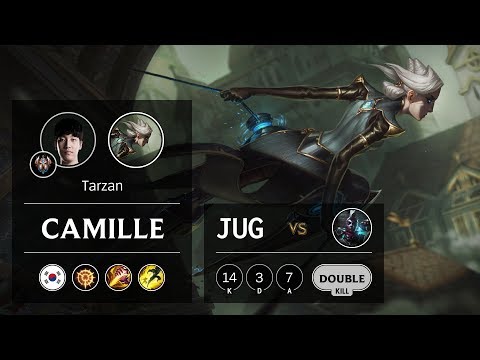 Camille Jungle vs Ekko - KR Challenger Patch 9.24