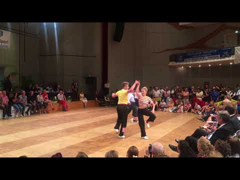 World Championship Boogie Woogie 2018 - Quarter Final Heat 6 Juho & Mari