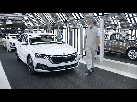 2021 Skoda Octavia 4 - Assembly Line in Czech Republic