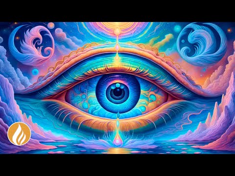 INSTANT PINEAL GLAND ACTIVATION - 963 Hz and 432 Hz Frequencies 👁Third Eye Chakra