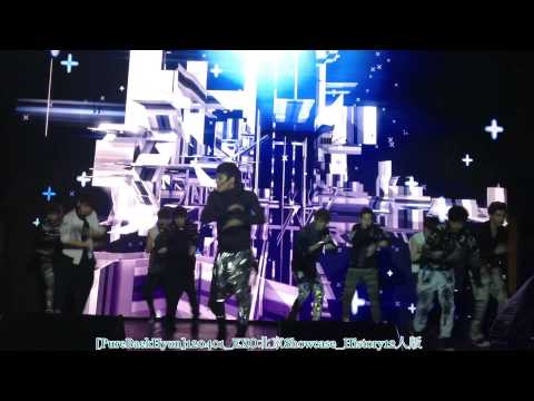 [PureBaekHyun独家] 120401 EXO Beijing Showcase History12人版