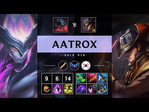 Aatrox Mid vs Twisted Fate - KR Diamond Patch 25.12