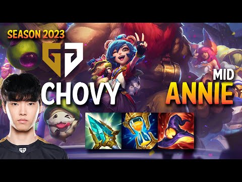GEN Chovy ANNIE Mid vs PYKE - KR Ranked