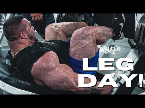 Nick Walker | INSANE LEG DAY! | FULL OFFSEASON MODE!