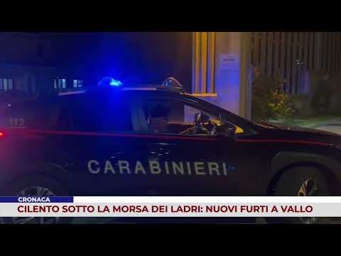 Cilento sotto la morsa dei ladri, nuovi furti a Vallo della Lucania