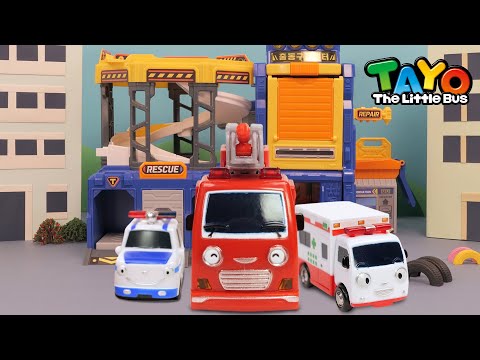 Rescue Team Heroes | RESCUE TAYO | Tayo Rescue Team Toy Song | The Brave Cars | Tayo the Little Bus