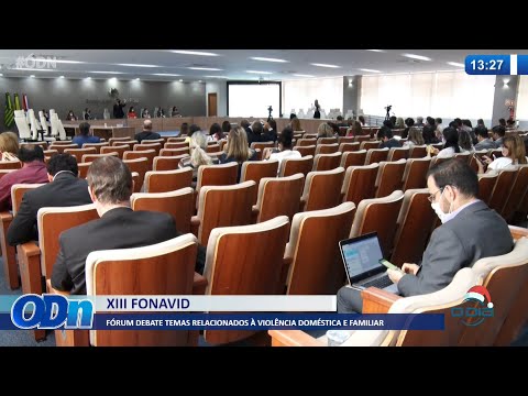 XIII FONAVID debate temas relacionados à violência doméstica e familiar 02 12 2021
